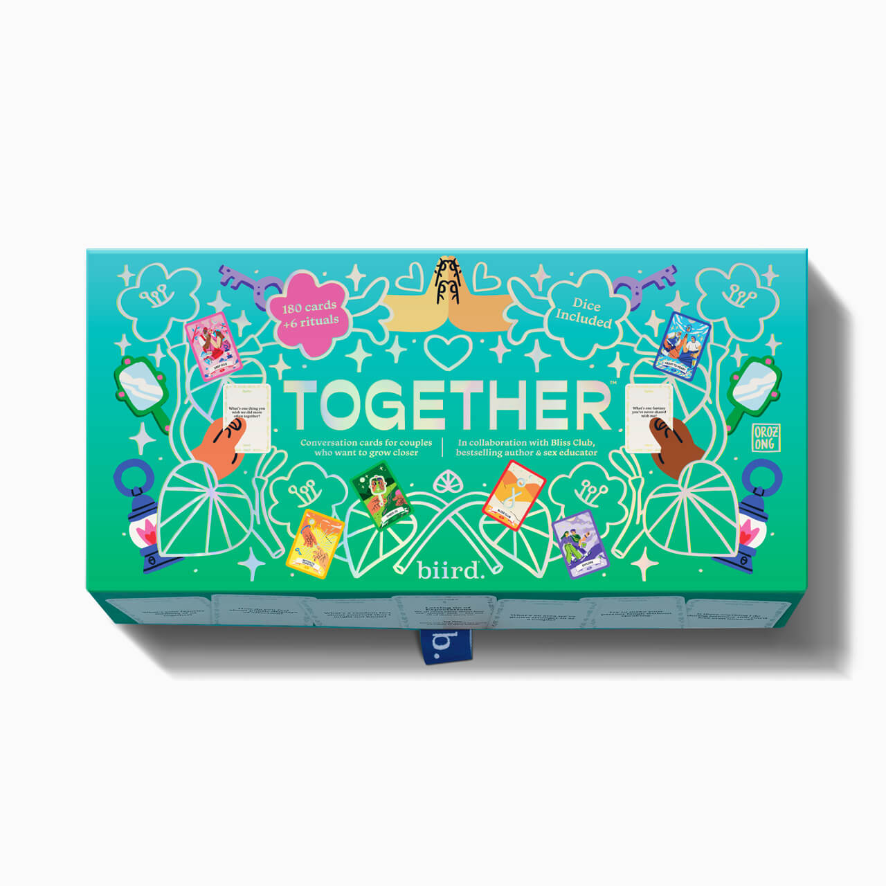 Together — cards in hand